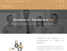 Tablet Screenshot of beandlead.com